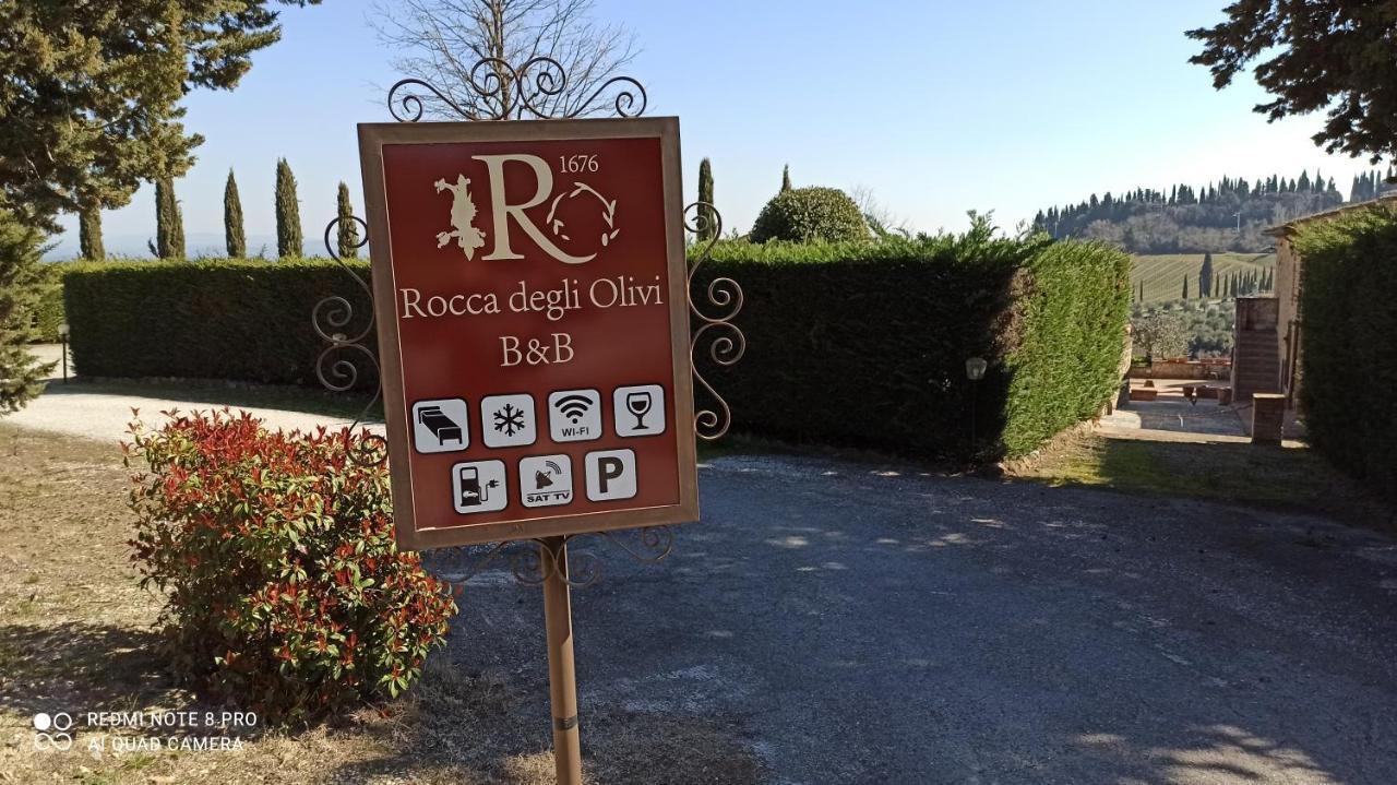 Rocca Degli Olivi Bed & Breakfast San Gimignano Dış mekan fotoğraf